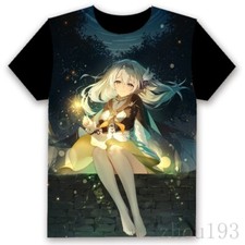 Firefly Honkai: Star Rail Cosplay Short Sleeve Unisex Basic T-shirt Tops