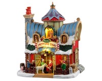 Lemax 15792 - Santa''S Petting Zoo, Led Weihnachtsdorf Winterdorf Modellbau Neu