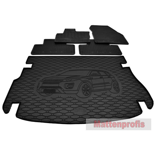 Kofferraummatte Range Rover Evoque 2020-2025 - Wasserdichte Laderaumwanne