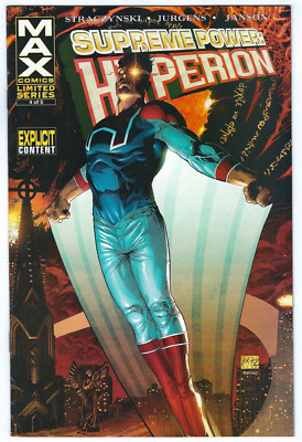 Marvel Comics SUPREME POWER HYPERION #4 first printing