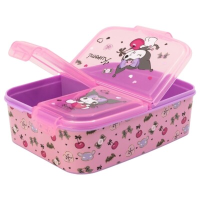 Hello Kitty Kinder Brotdose   Lunchbox mit 3 Fächern & tollem Design
