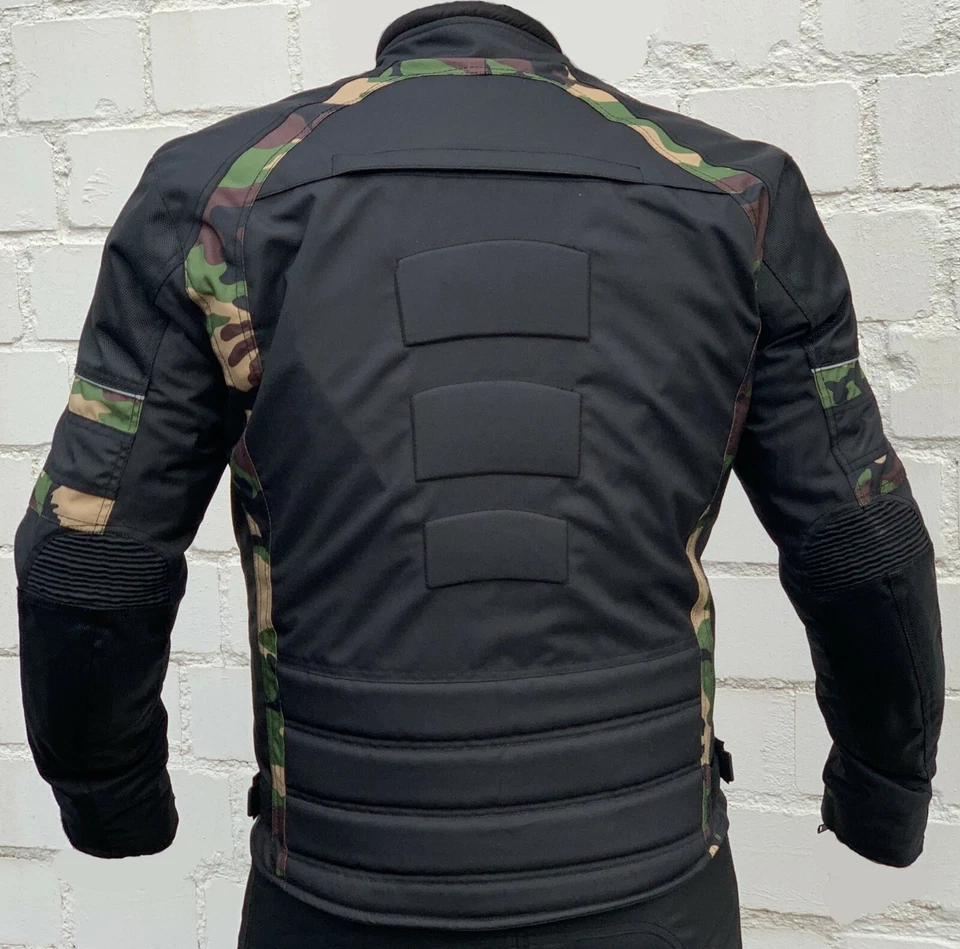 MOTORRADKOMBI ZWEITEILER -JACKE + HOSE TEXTIL -MIT HERAUSNEHMB. PROTEKTOREN QUAD - Bild 3 von 4