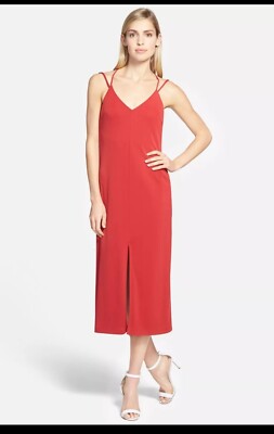 strappy jersey midi dress Women's Animal Shirred Bodice Strappy Jersey Midi Dress