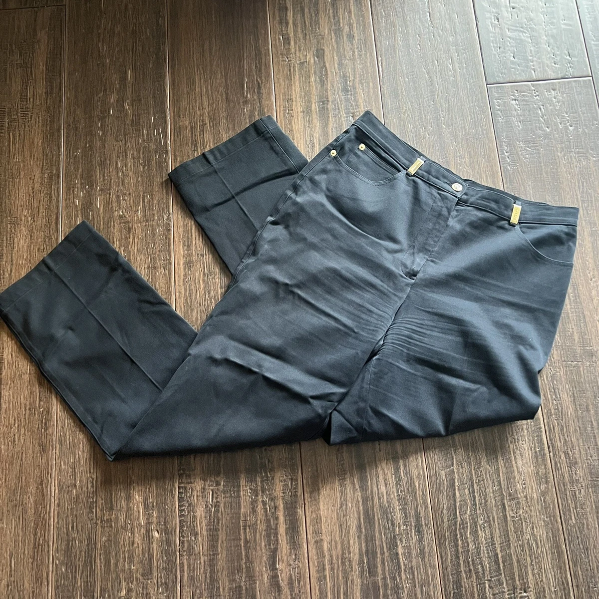 St. John Sport by Marie Gray Black Pants Pants Jumpsuits