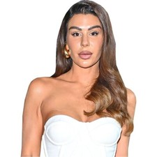 Nima Benati (White Dress) Halber Körper Buddy Ausschnitt