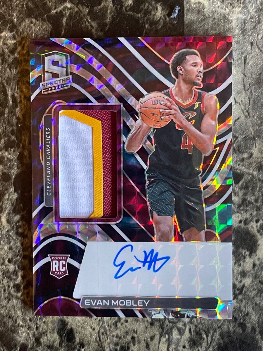8枚限定】Spectra Evan Mobley RC Auto サイン 【公式通販】
