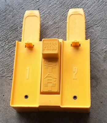 Hot Wheels Dual Start Gate Yellow Redline Era 1967 Vintage Hotwheels Made in USA