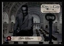 2026 Historic Autographs 250th Card #KC15 Key To City DC Duke Ellington /100