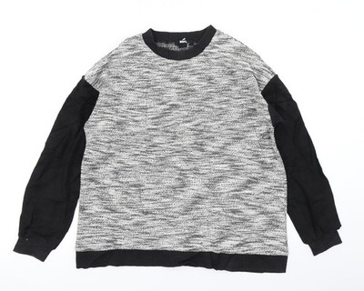 BDG grauer Herren Pullover Sweatshirt Größe XS