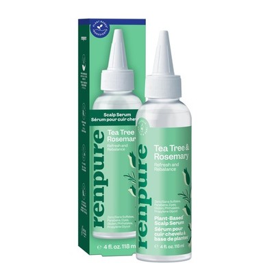 Tea Tree & Rosemary Scalp Serum, Plant-Based - Refreshing & Rebalancing - For...