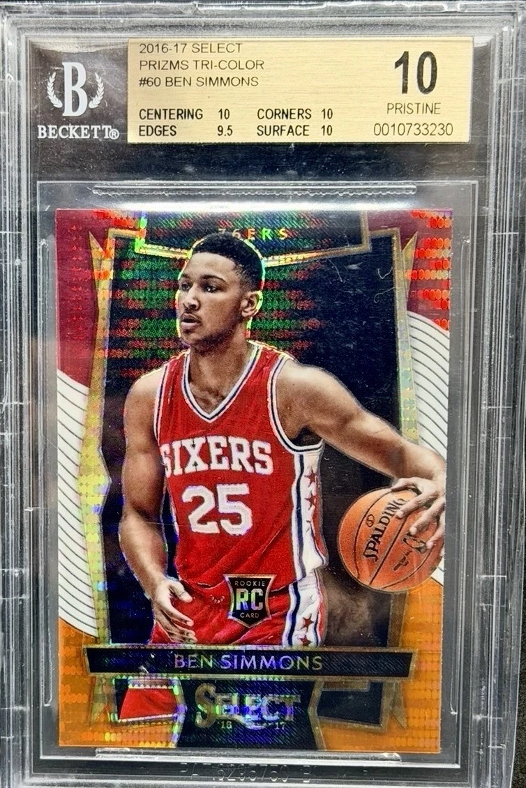 Panini Ben Simmons Basketball Sports Trading Card Singles for sale