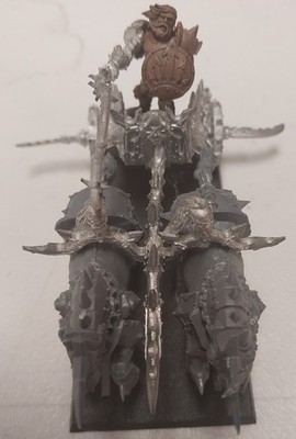 OOP Warriors of Chaos Chariot Metal Warhammer Slaves to Darkness GW Citadel VTG