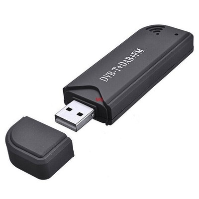 USB TV Tuner DVB-T SDR DAB FM Stick RTL2832U FC0012 mit Antenne Fernbedienung