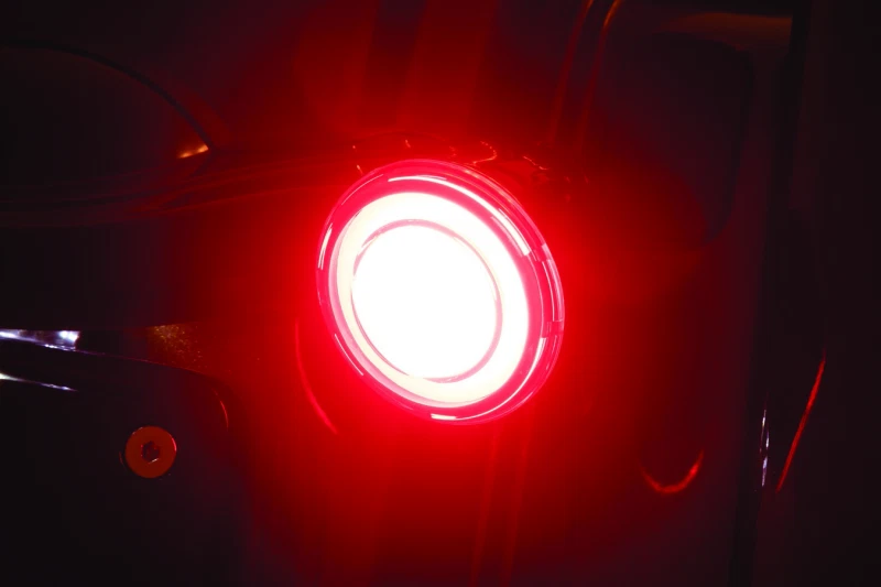 Insertos de señal de giro trasera LED Kuryakyn Tracer * Se adapta a Harley Davidson FLHX y amplificador; Foto 4 de 4