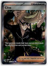 clive pokemon card price Pokemon – Clive 227/091 – Paldean Fates – Full Art – Ultra Rare :  Amazon.ca: Toys & Games main image 1