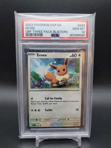 Eevee graded PSA 10 for sale on eBay