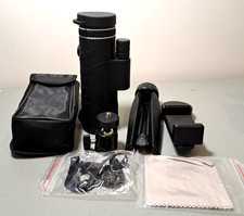 YASHINON-R Zoom Lens 90-190mm f5.8 M42 Monocular w/ lots of Accessories