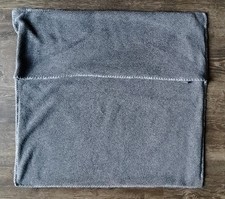 Zoeppritz ♥️  2 Kuschelige Soft Fleece Kissenhülle dunkelgrau