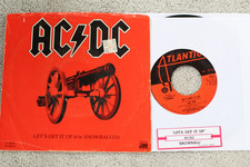 AC/DC  - Let's Get It Up -  US Picture Sleeve PS 7