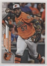 2020 Topps Missing Foil Hanser Alberto #341 7x1