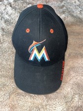 Miami Marlins MLB NE Youth Fitted Hat-Black