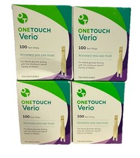 400 One Touch Verio Test Strips Exp 7/26 9/26 119.99  30.00/Per 100  FR SHIP