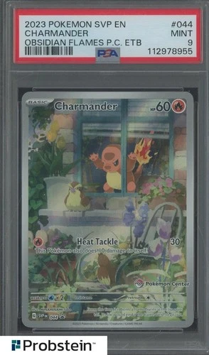 2023 Pokemon Scarlet & Violet Promos En Obsidian Flames #044 Charmander PSA 9