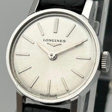 Longines Ladies Manual Wind Vintage Gold Watch Japan Authentic 064635