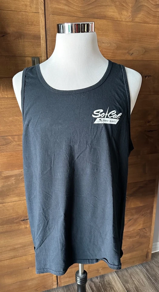 Schwinn Stik-Shift So Cal Sting-Rays black XL mens tank top great condition - Image 3 of 4