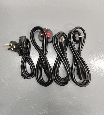 3-prong Power Supply Cable Cord For Fender Jack White Pano Verb Combo Amp Black