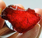 51Ct Natural Mozambique Red Garnet Rhodolite Facet Rough Specimen YHEA69