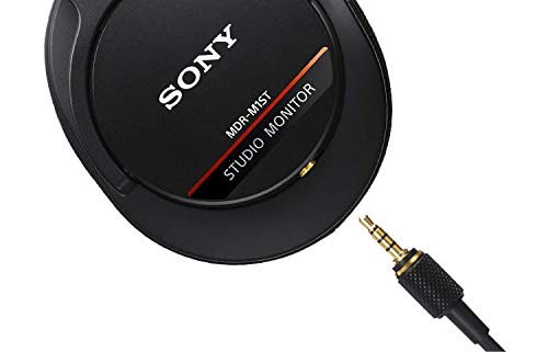 SONY　MDR-M1ST MDR-M1ST SONY Studio Monitor Headphone Black Hi-Res closed over