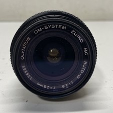 Olympus OM-System Auto-W 28mm 1:2.8 Wide Angle Camera Lens