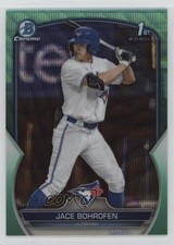 2023 Bowman Draft Chrome Aqua Wave Refractor 79/125 Jace Bohrofen #BDC-173 16rv