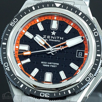 Zenith Defy Extreme Diver Titanium Black 95.9600.3620/21.I300
