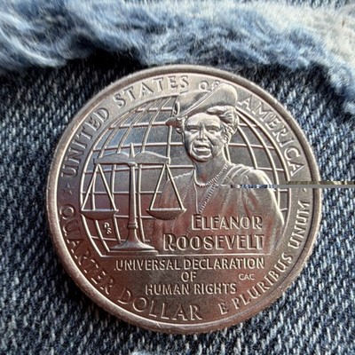 2023 P Eleanor Roosevelt America the Beautiful Quarter 25C Philadelphia Mint
