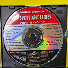 Sound Choice Spotlight Series Karaoke CD+G Pop English Vol. 161 CDG MPN 8844