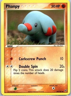 Phanpy Common Deoxys 69/107 LP