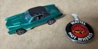Vintage Hot Wheels Green Custom Eldorado w/ Button 1967 Mattel @ LOOK @