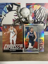2024-25 Panini Donruss Optic Luka Dončić Mavericks Express Lane Global Reach 2C…