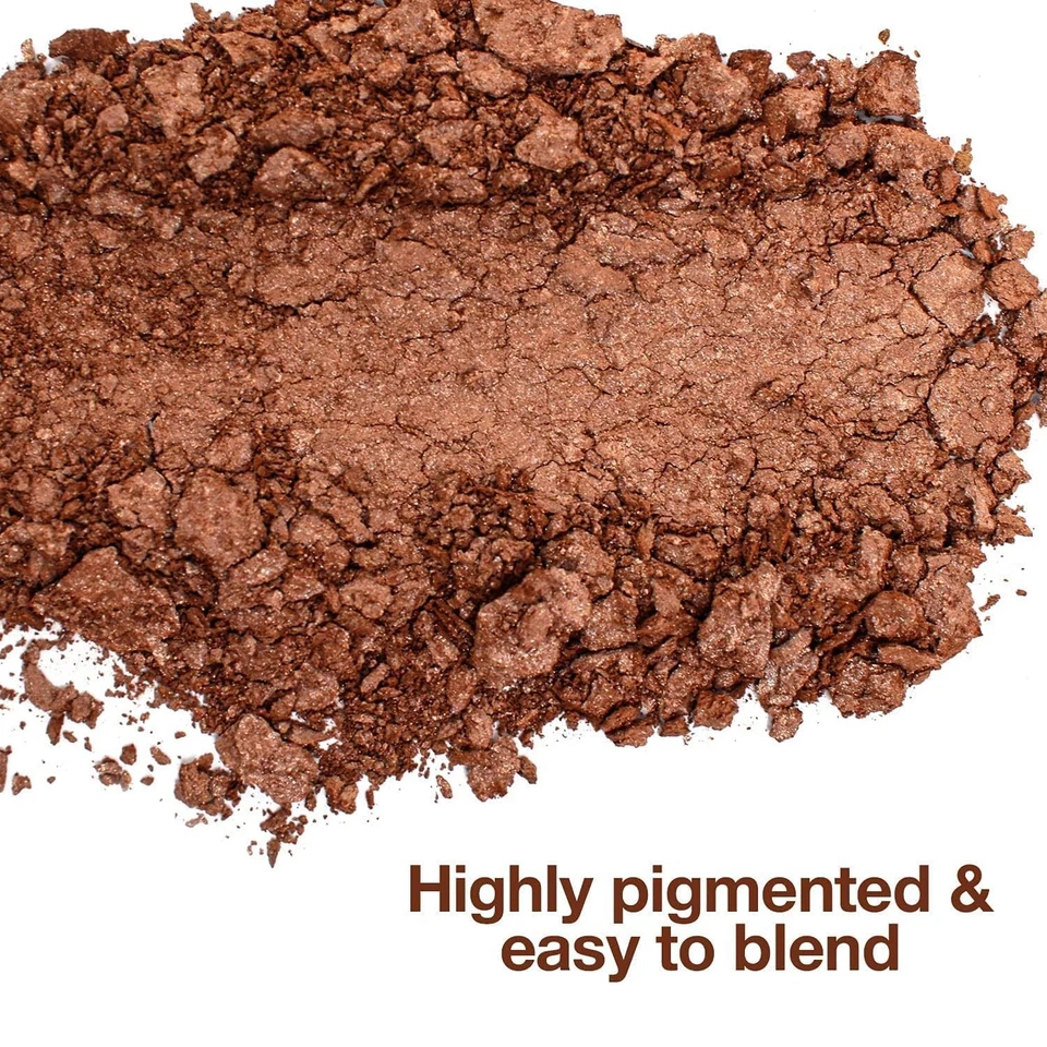 Baked Bronzer, Highly Pigmented and Easy to Blend, Shimmery Bronzed Glow, Use... - Image 2 of 4