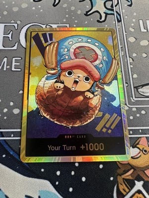 One Piece x Lakers - Chopper - Custom Gold Don Card English Textured Foiling
