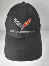 Chevrolet Corvette Stingray baseball cap adjustable backstrap new w/o tags black