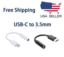 Type C to Aux Cable USB-C Male To 3.5mm Cord Car AUX Music Audio Adapter