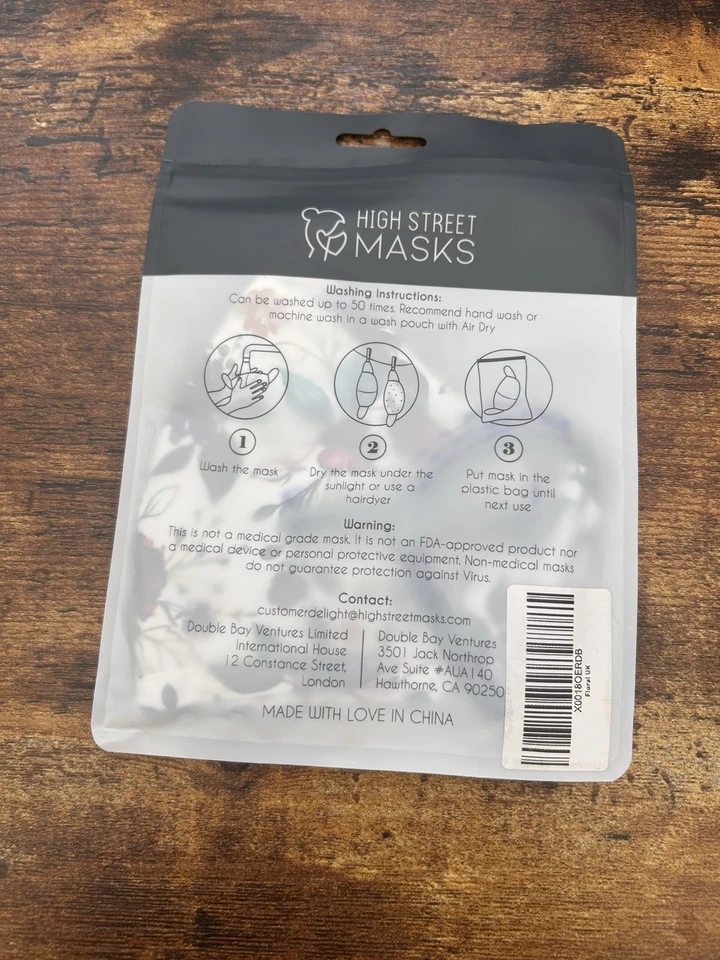 Cute Pattern Reusable Face Mask 🐣 | Snug Fit | BNWT - Image 2 of 2