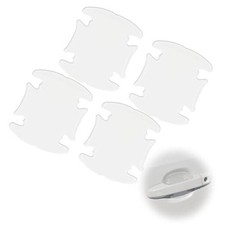 4PCS Waterproof Car Transparency Anti-Scratches Cup Protector, Non white-4pcs