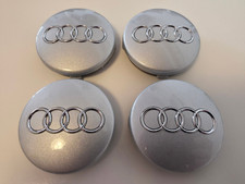4x Original Audi A3 A4 A6 Nabendeckel 4B0601170 Nabenkappen Felgendeckel Wie Neu