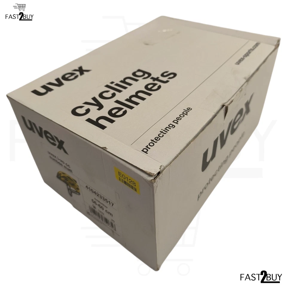 Uvex i-vo cc Fahrradhelm Sunbee Matt 56-60 cm Gelb Schwarz Radhelm - Bild 4 von 4