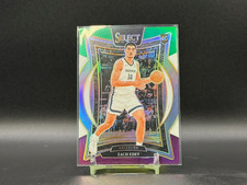 2024-25 Panini Select Zach Edey Rookie Green & Purple #98 Concourse Grizzlies RC