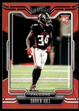2021 Panini Playbook Darren Hall Rookie Atlanta Falcons #178